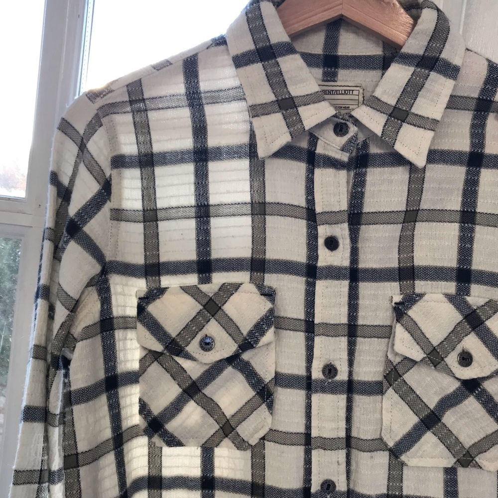 Current Elliott Plaid Button Down - image 3